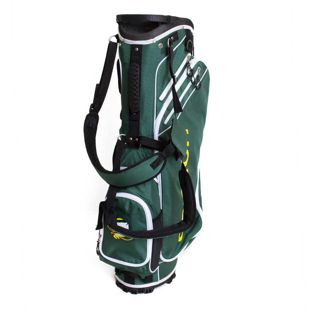 Fighting Duck, Green, Sports Equipment, Sports, Golf, Golf Bag, 6 Pocket, 14-way, 711044